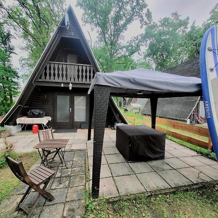Finnhuette Strandbad Adria Dessau-Rosslau Buitenkant foto