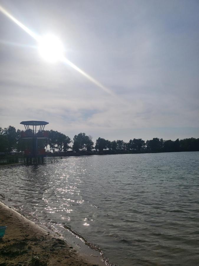 Finnhuette Strandbad Adria Dessau-Rosslau Buitenkant foto